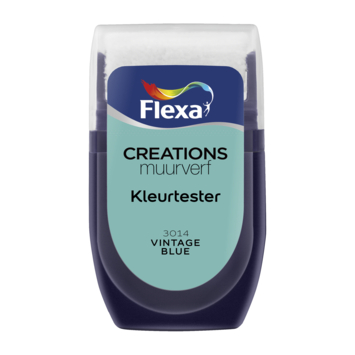 Flexa Creations muurverf Kleurtester Vintage Blue mat 30ml