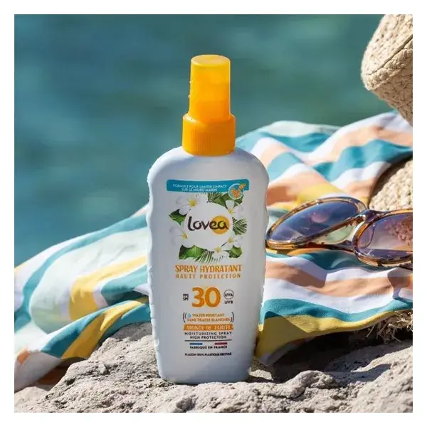 Lovea Protetor Solar Spray Hidratante Monoi de Tahiti FPS30 150ml