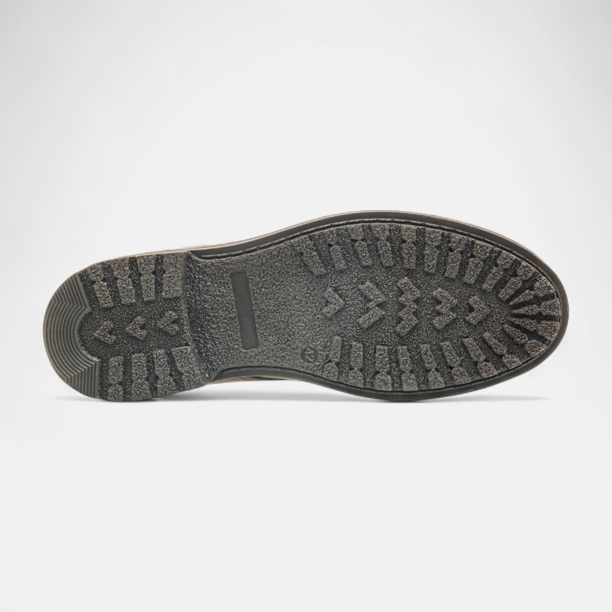 Bottines Homme en cuir cognac