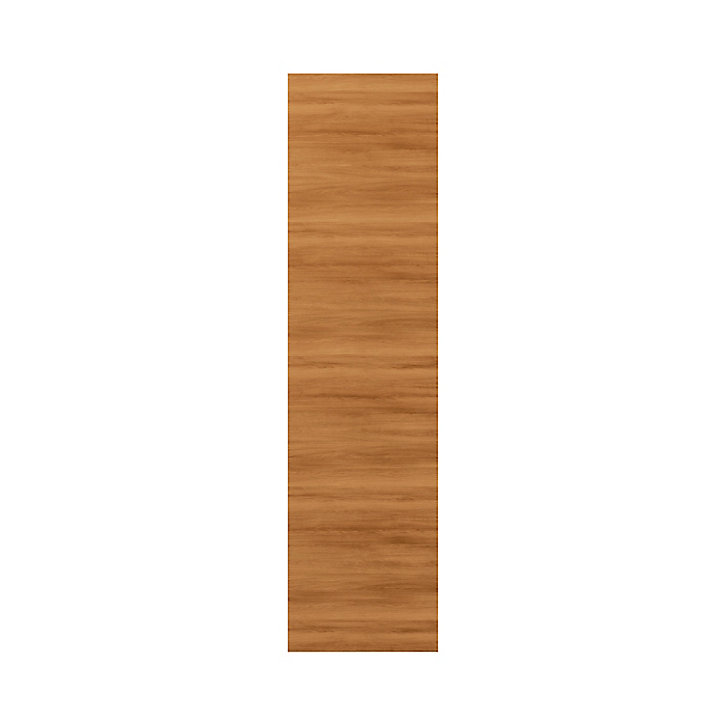 Côté de remplacement pour colonne électroménager Goodhome Chia décor chêne fumé H. 219 cm x l. 57 cm x Ep. 18 mm