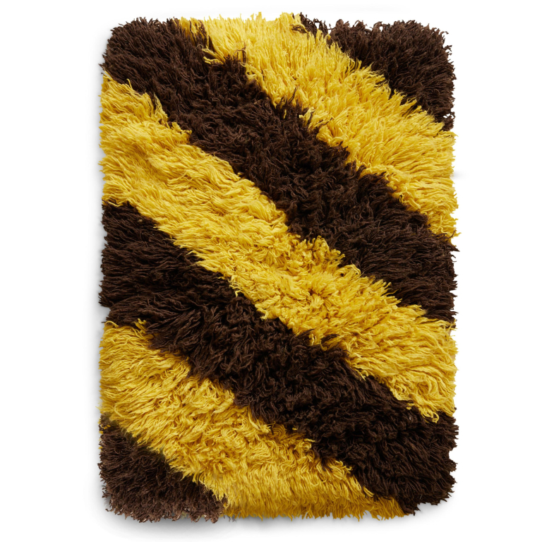 HKliving Sunray Fluffy vloerkleed 80x115