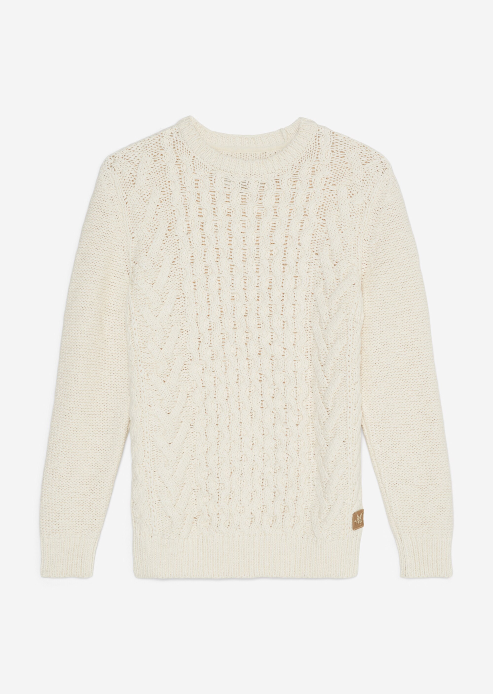 MO'P X CHEVIGNON Langarm-Pullover regular mit Zopfmuster