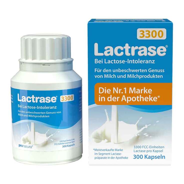 Lactrase 3.300 FCC Kapseln, 300 St