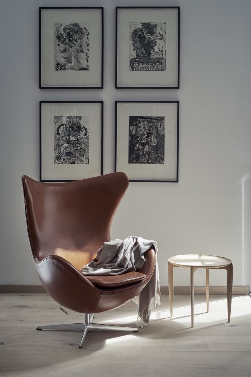 Fritz Hansen Throw plaid 190x120 bruin