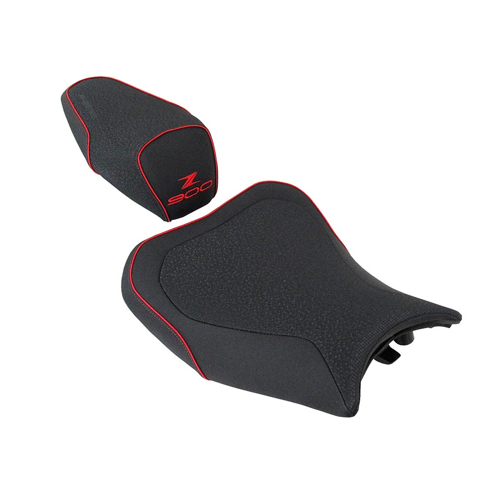 Bagster - Selle Ready Kawasaki Z900 (2017-2019) Noir / Rouge