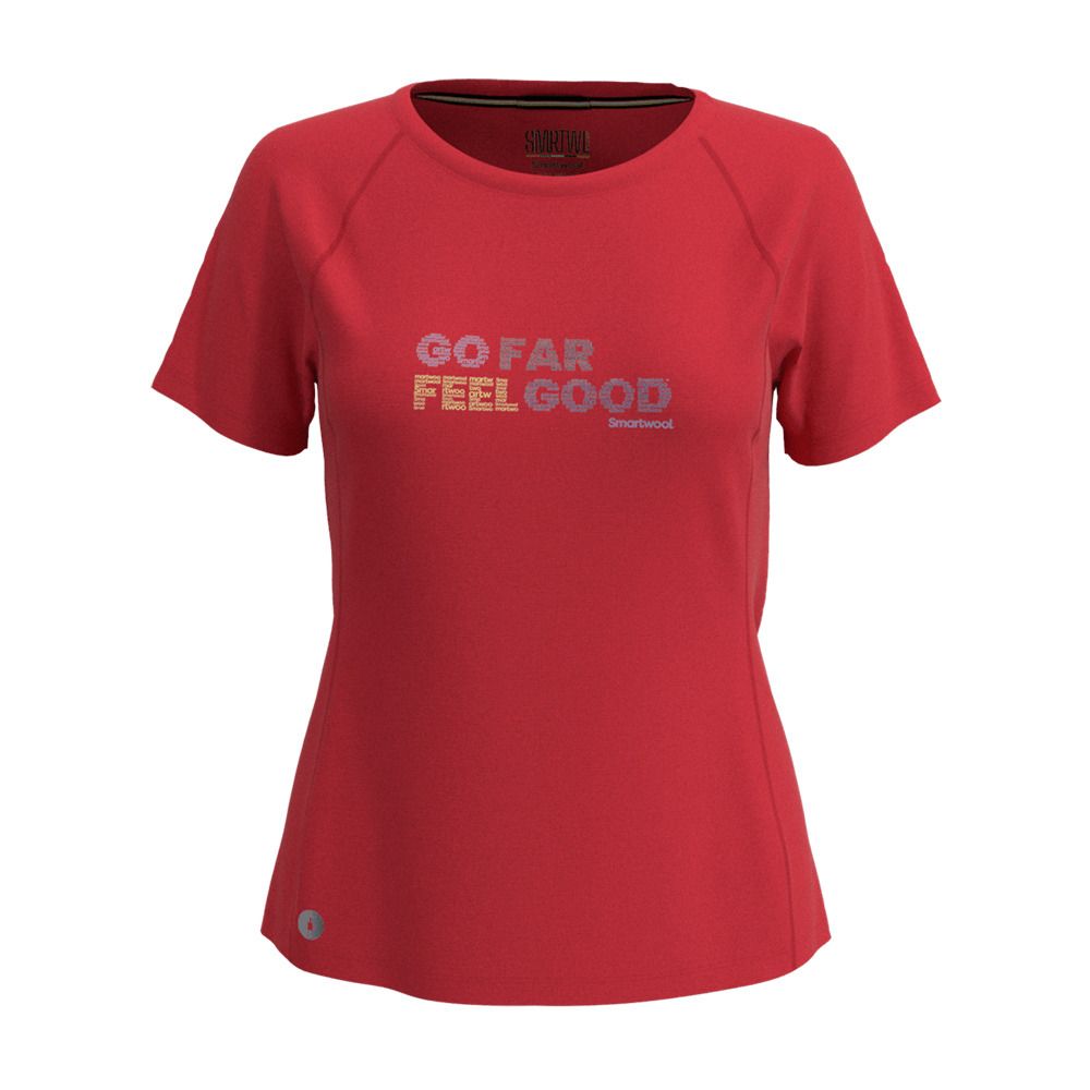 Smartwool SPRT UL GRPHT - Maillot Femme carnival