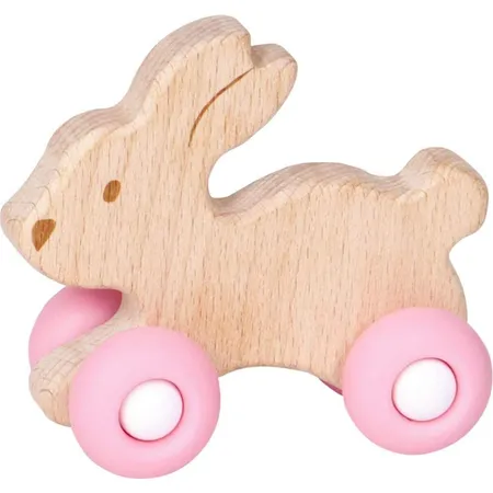 Die Spiegelburg Schiebe-Häschen aus Holz BabyGlück