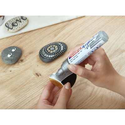 Edding 5000 - Marqueur acrylique - bleu nuit