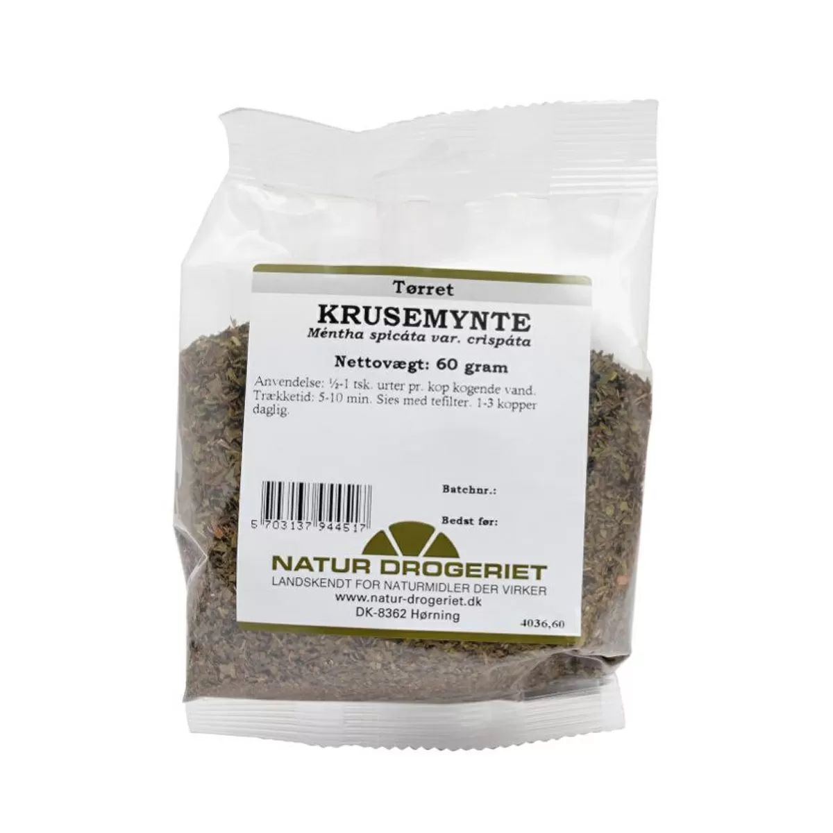 Natur Drogeriet Krusemynte - 60 gram