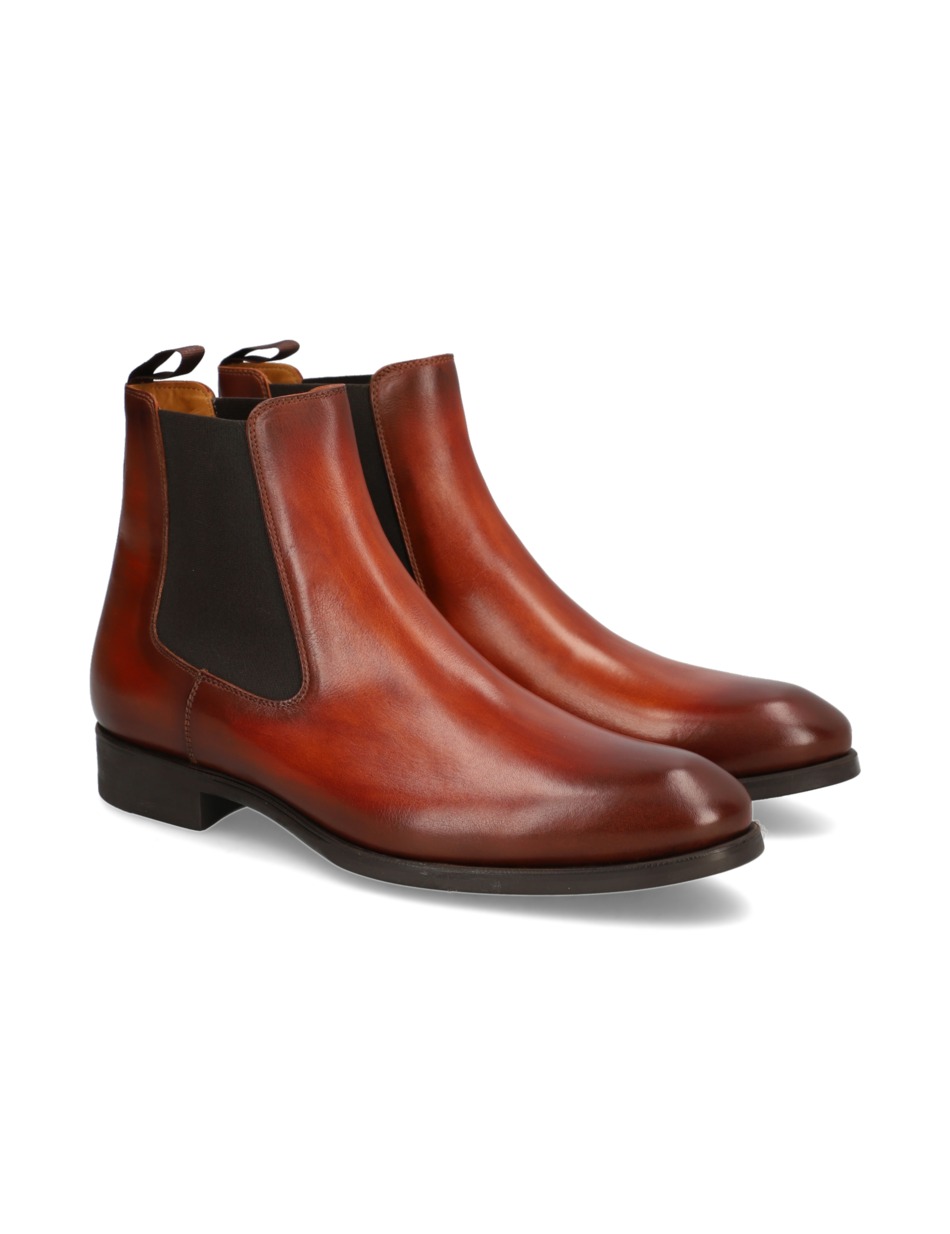 Glattleder Chelsea Boot
