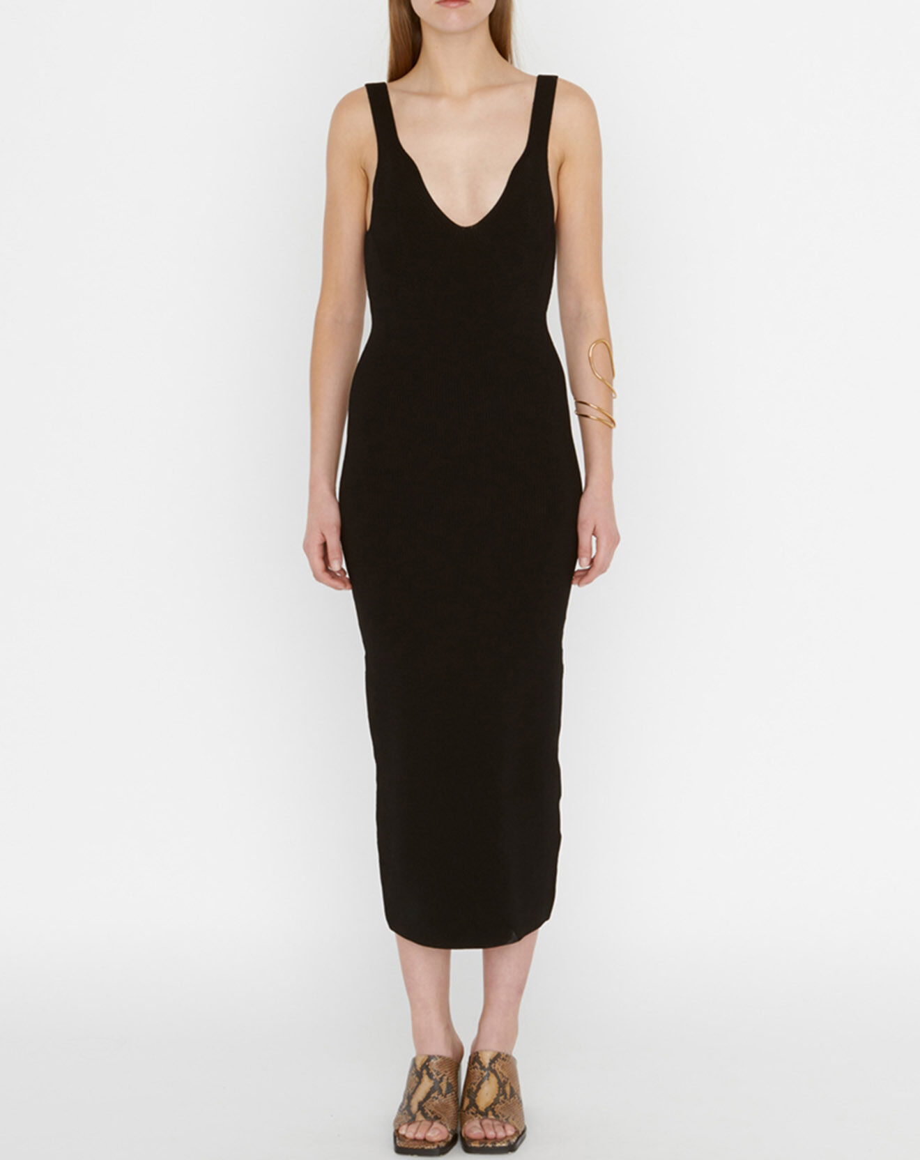 Zapa Robe en maille Remir noire