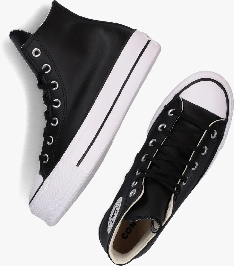 CONVERSE zwarte converse hoge sneaker chuck taylor all star lift hi