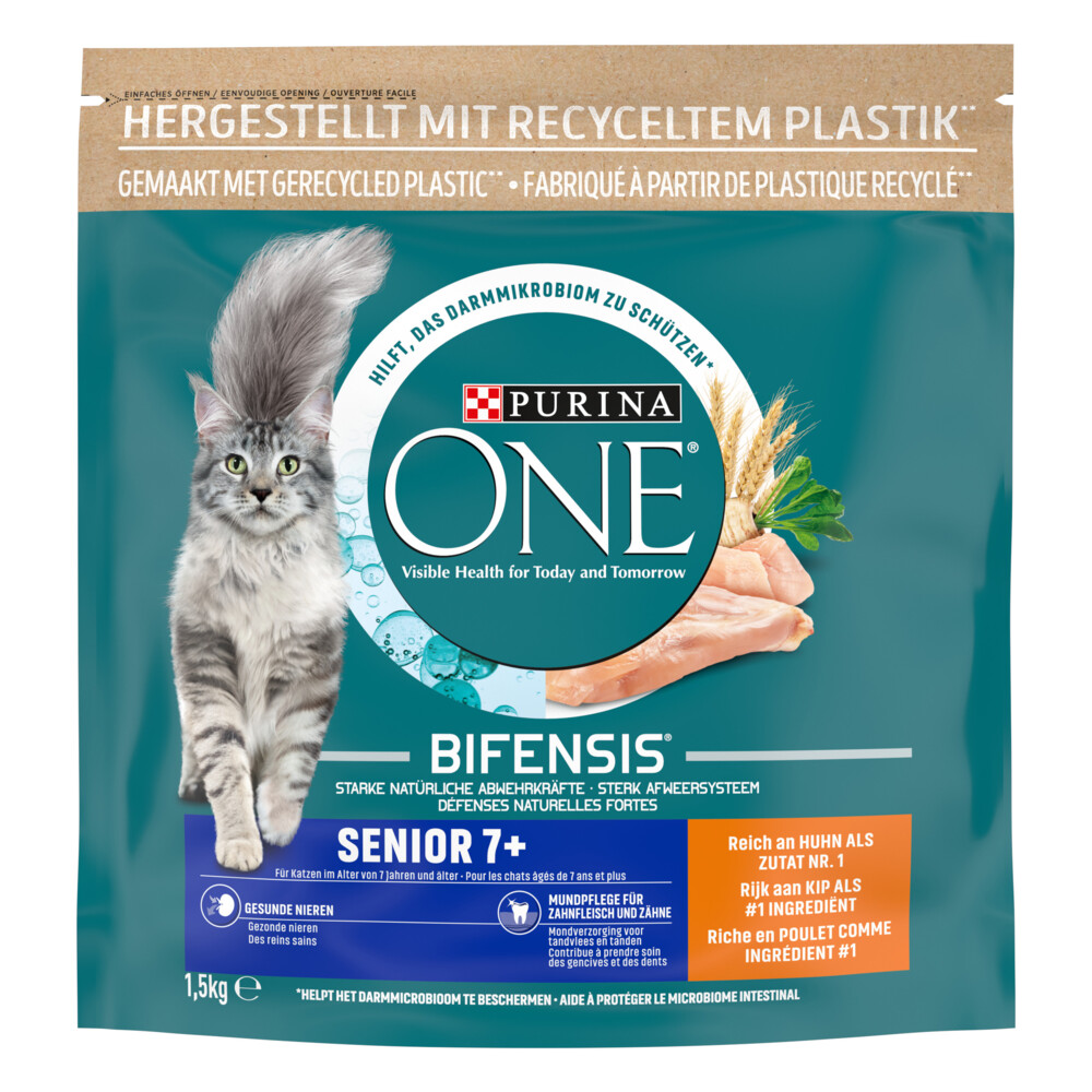 Purina ONE Senior Kip - Volkoren Granen1,5 kg