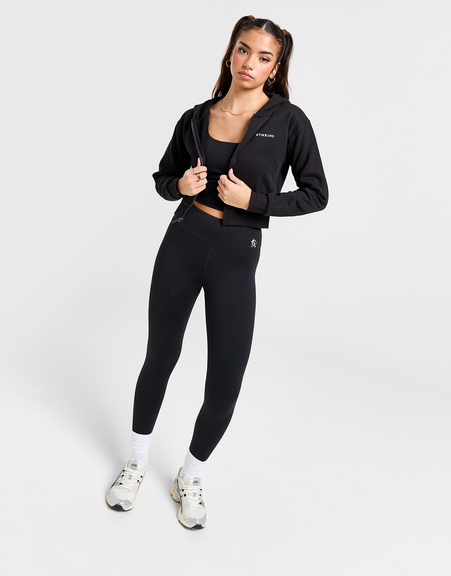Gym King Sweat à Capuche Zippé 365 Femme