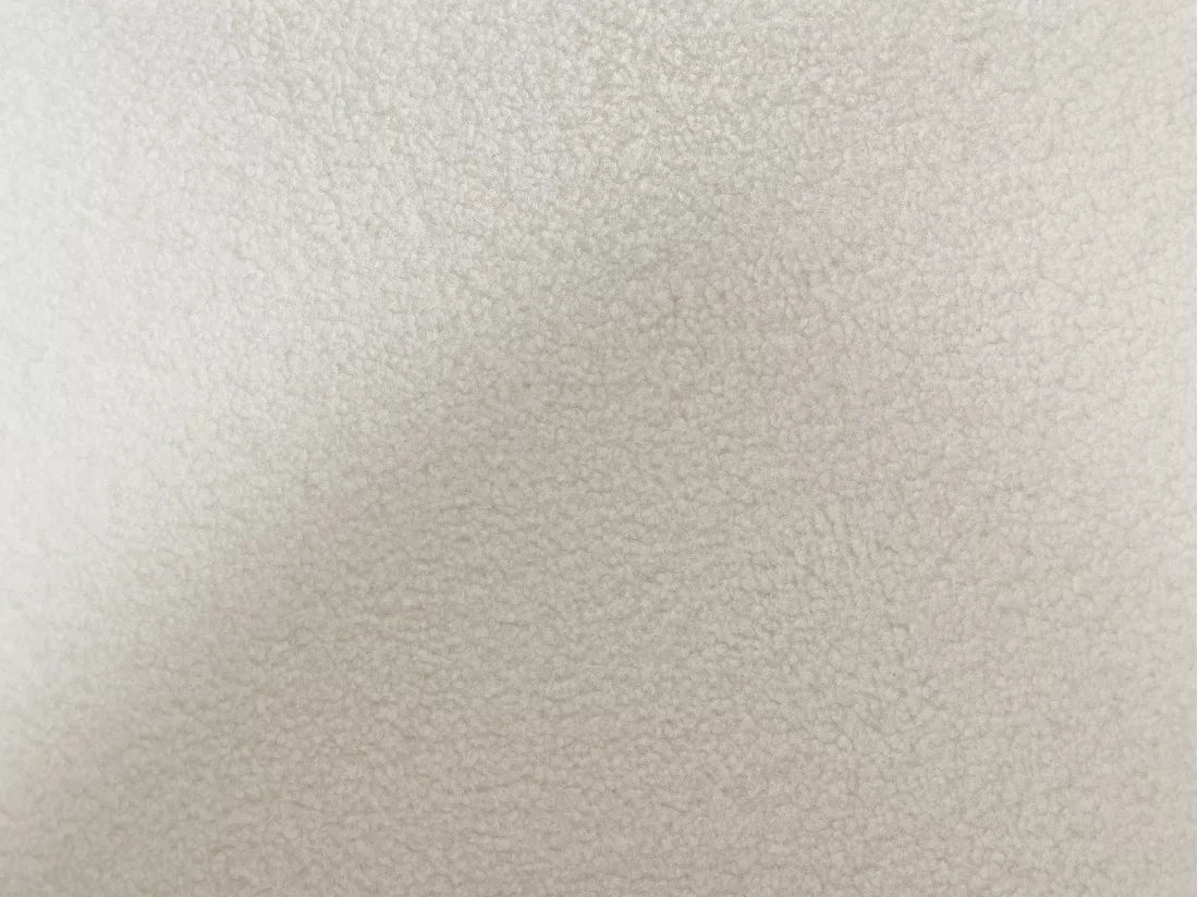 Lot de 2 chaises avec accoudoirs en tissu bouclette et métal - Crème - MORONI de Pascal MORABITO