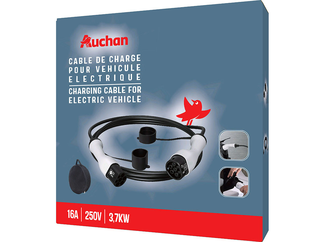 CARREGADOR CARRO AUCHAN ELÉCTRICO 3.7 KW
