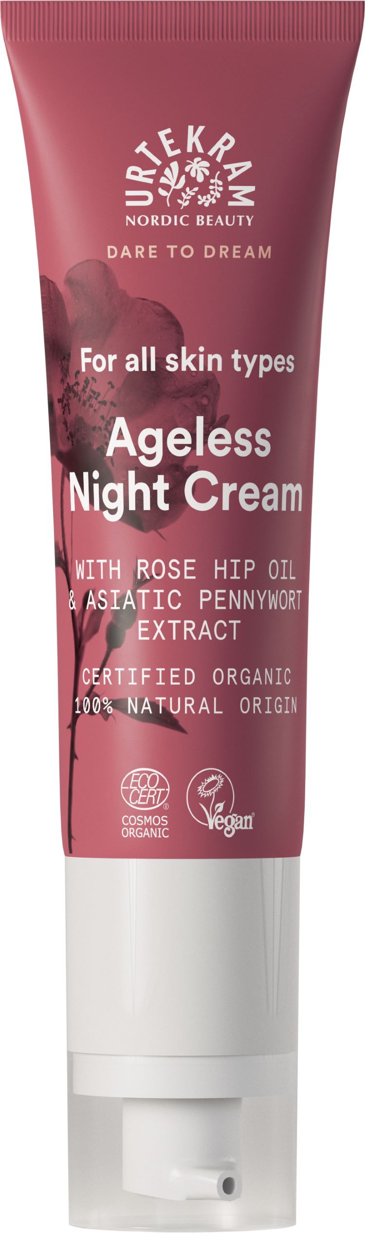 Urtekram Dare to Dream Soft Wild Rose Ageless Night Cream