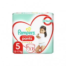 Pampers Premium protection pants maat 5 luierbroekjes (vanaf 12 kg tot 17 kg)