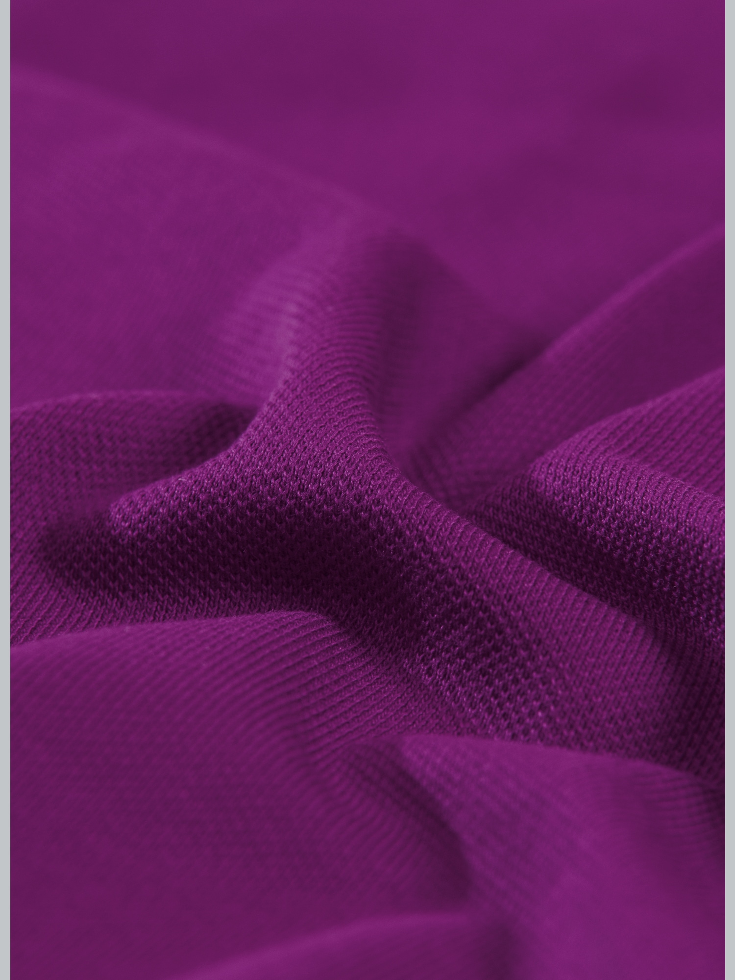 Poloshirt aus Baumwolle Brombeer