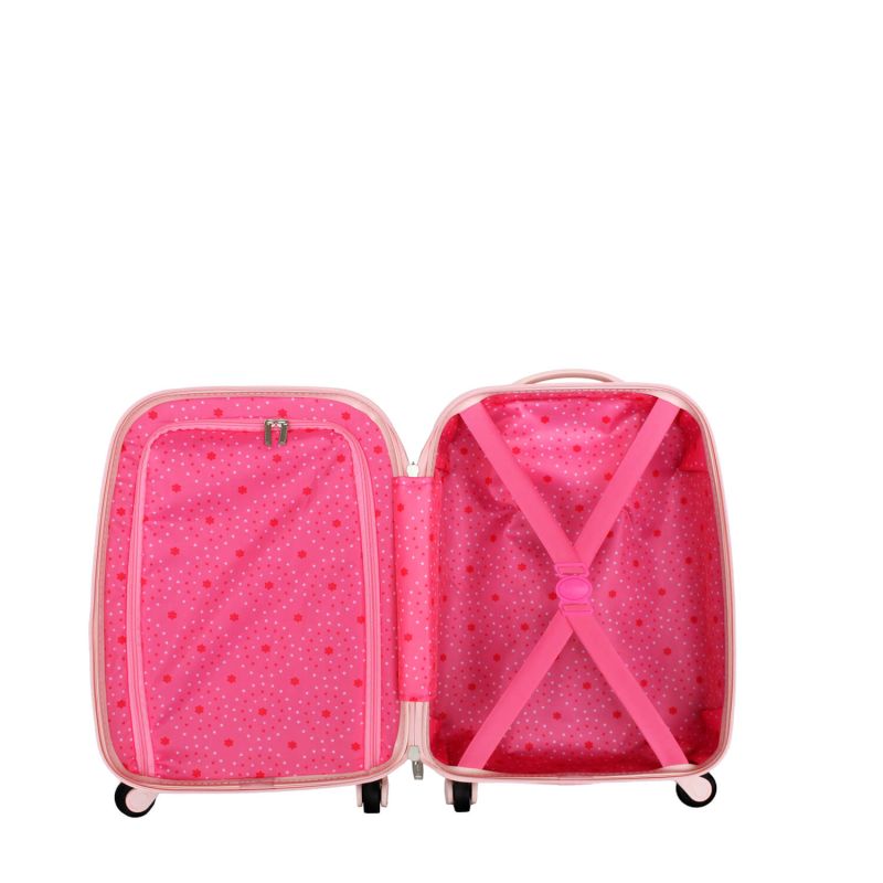 Valise cabine rigide Kid Sirène 48 cm Rose