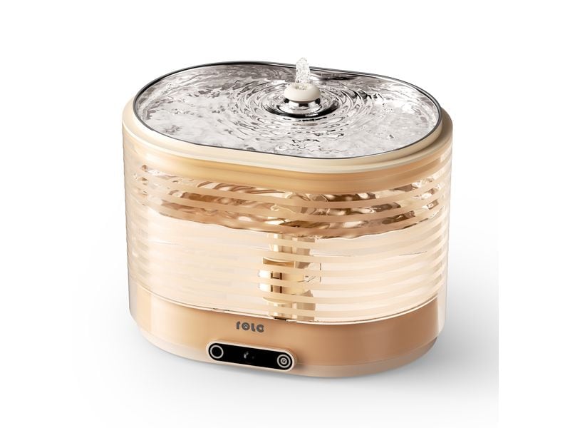 ENABOT Trinkbrunnen Rola Akku- oder USB-C Kabelbetrieb, Wasserbrunnen
