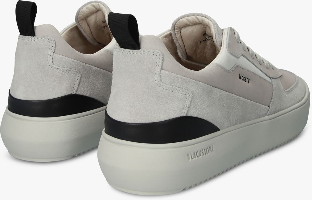 BLACKSTONE lichtgrijze blackstone lage sneakers tyson