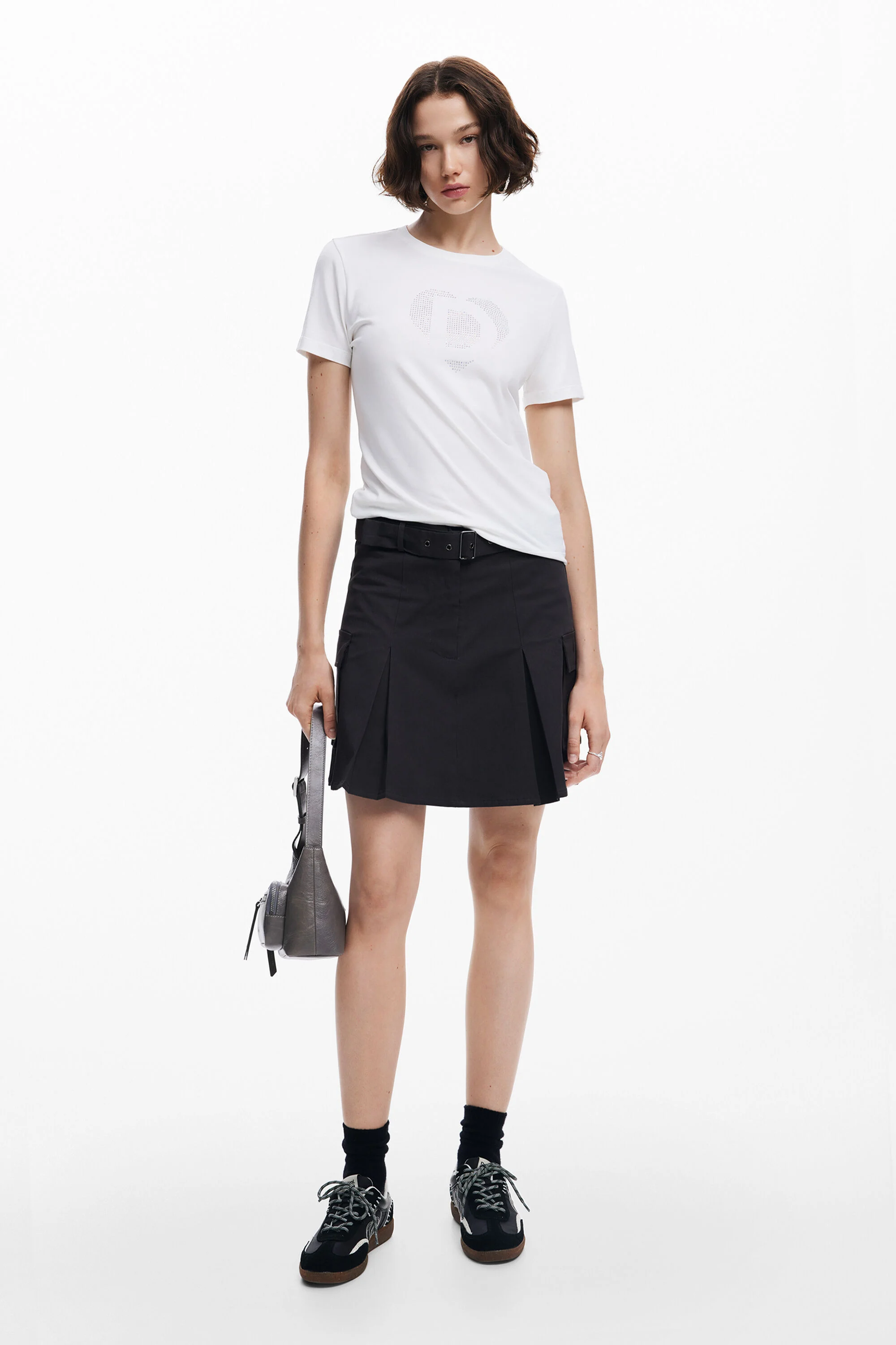 Camiseta imagotipo strass
