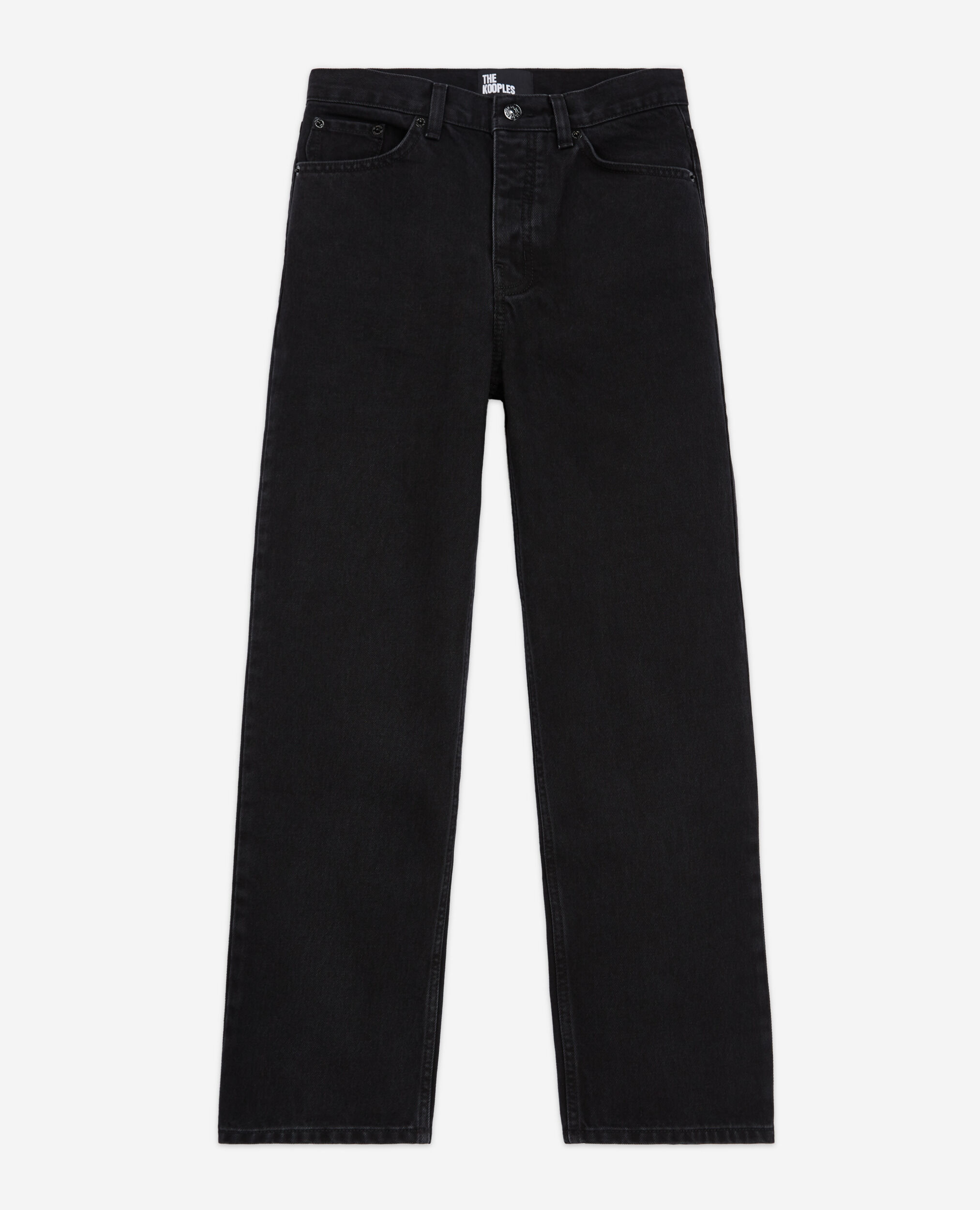 Jean droit noir