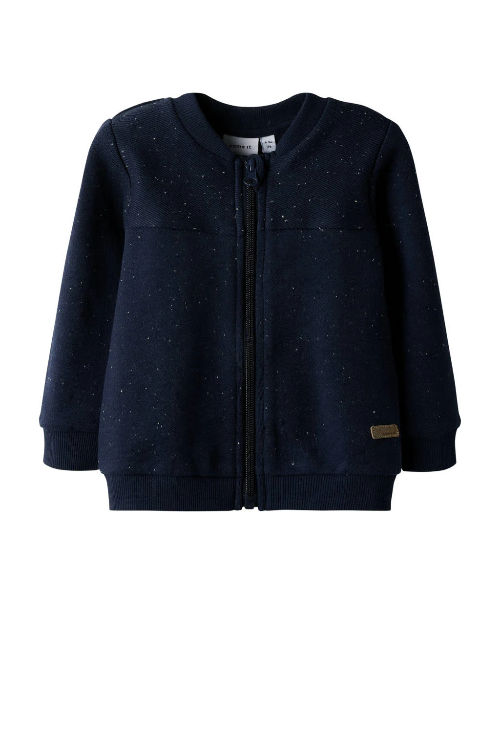 NAME IT sweatvest donkerblauw