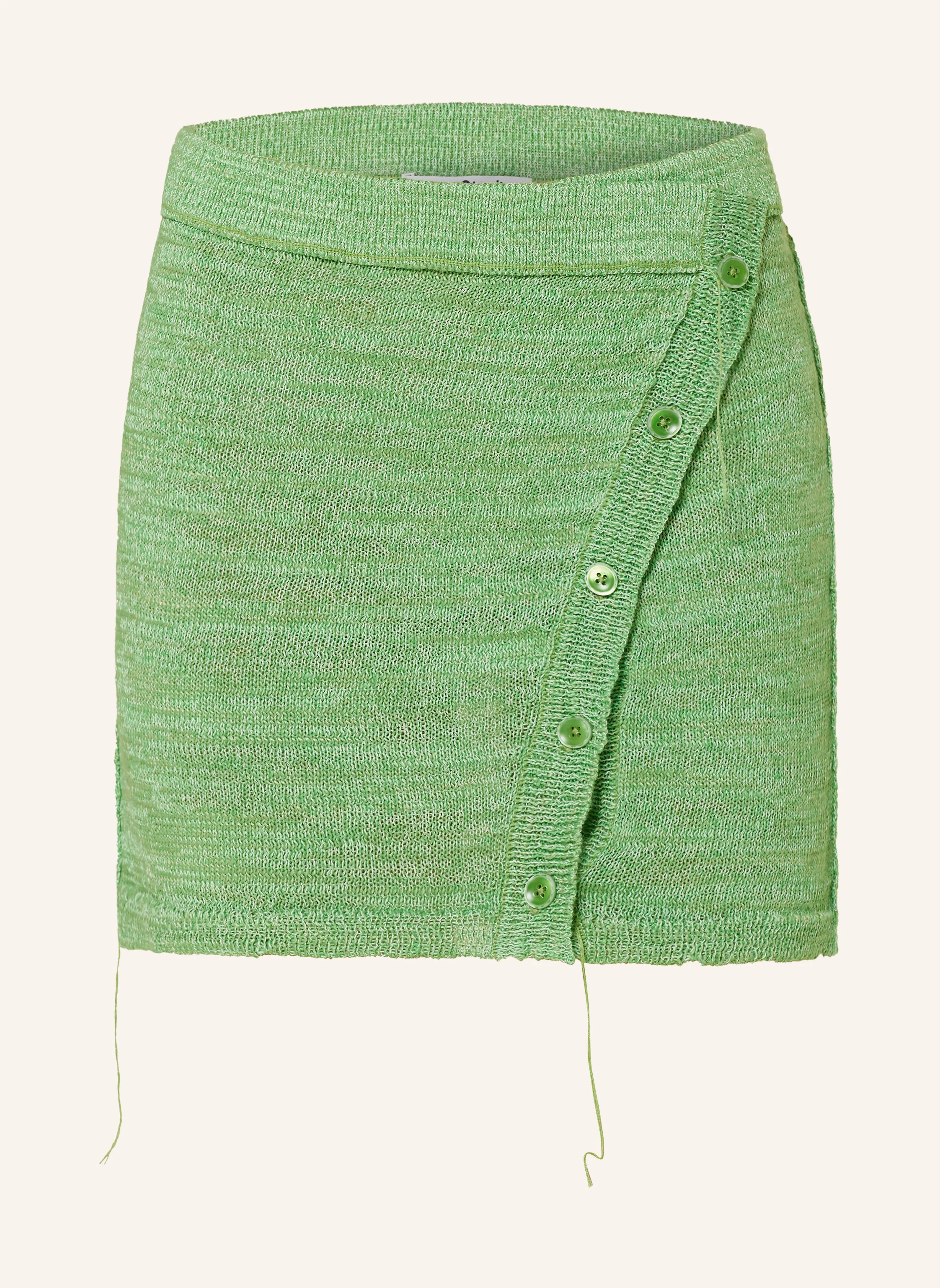 Acne Studios Strickrock mit Leinen
