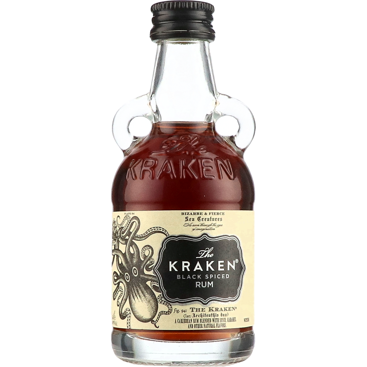 The Kraken Black Spiced Rum Mini 5 cl