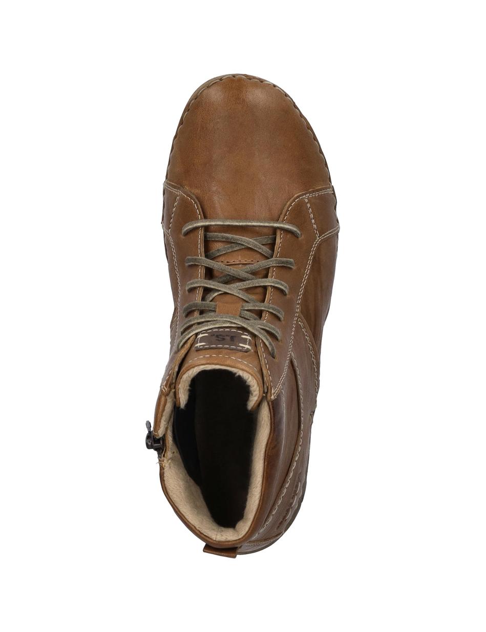 Stiefelette Felicia 01, cognac-komb