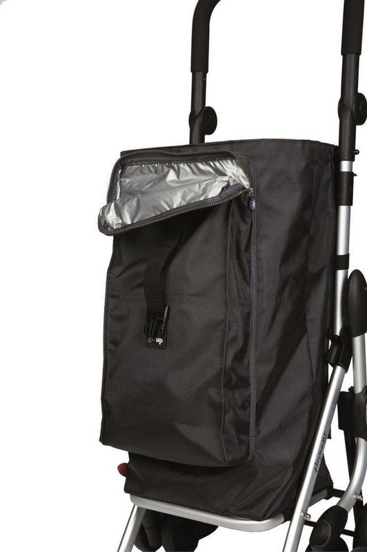 Playmarket Go Up Boodschappentrolley Dark Grey