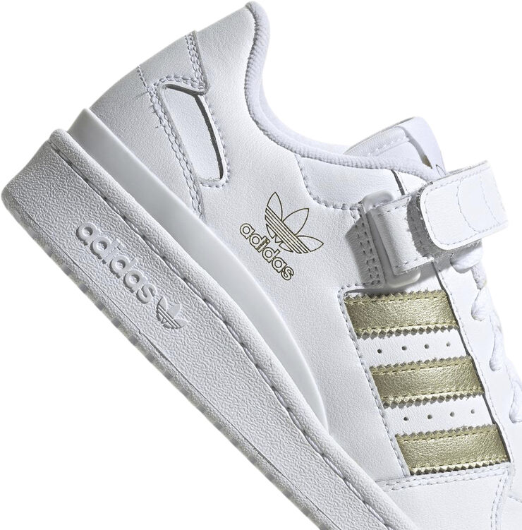 adidas forum low Ftwwht/purple/gum3