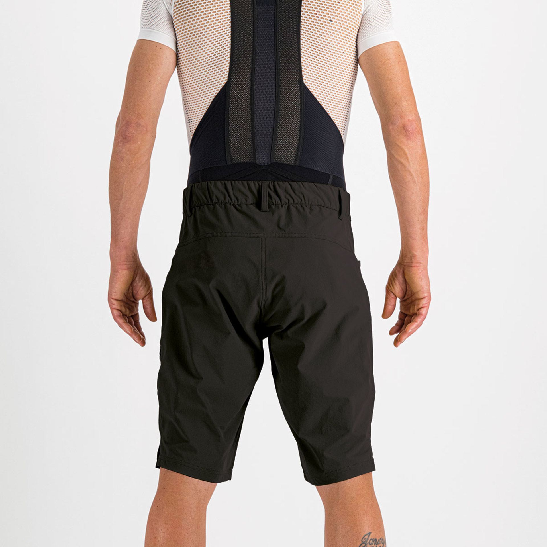Sportful Giara Overshort Fietsbroek Kort Zwart Heren