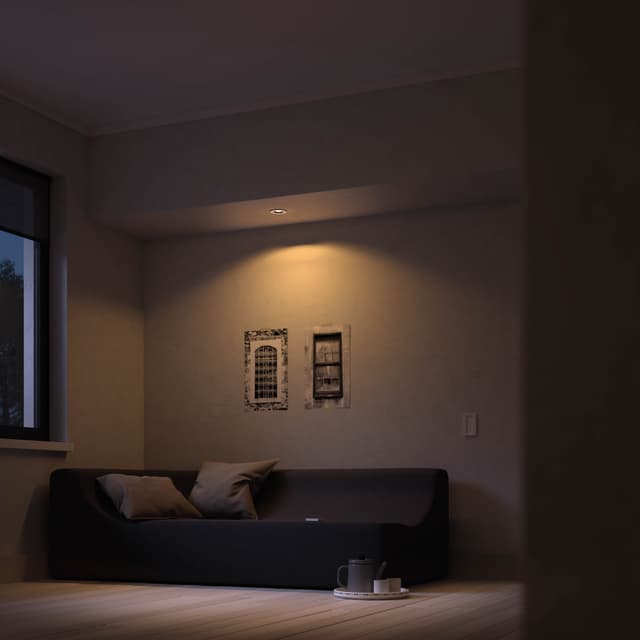 Philips Hue Milliskin forsænket spotlys (hvid)