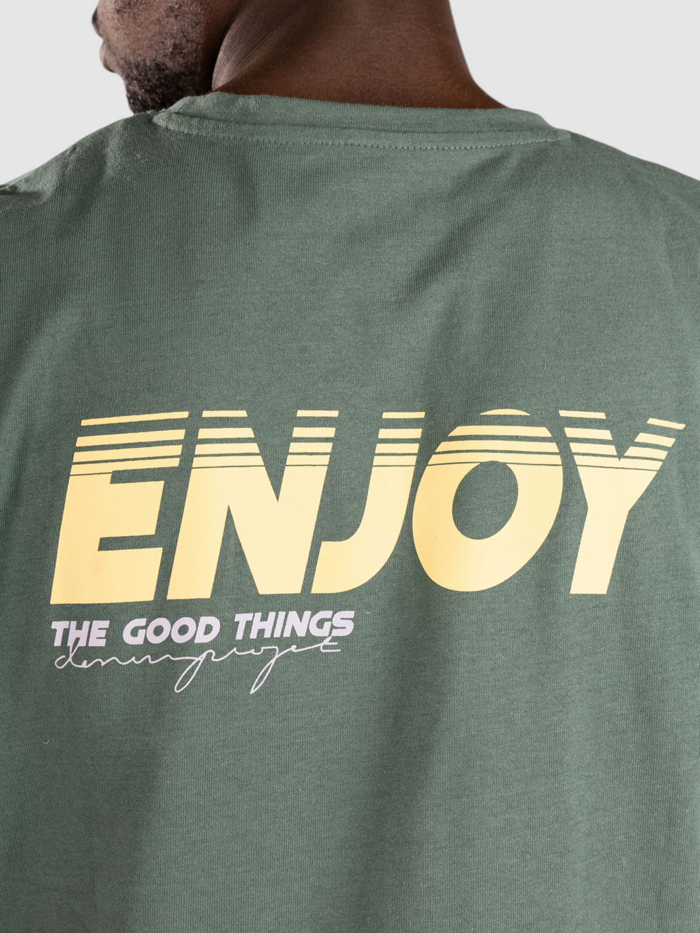 Denim Project Enjoy T-Shirt dark forest