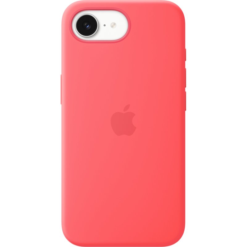 Apple Coque en silicone avec MagSafe pour iPhone 17e - Rose goyave