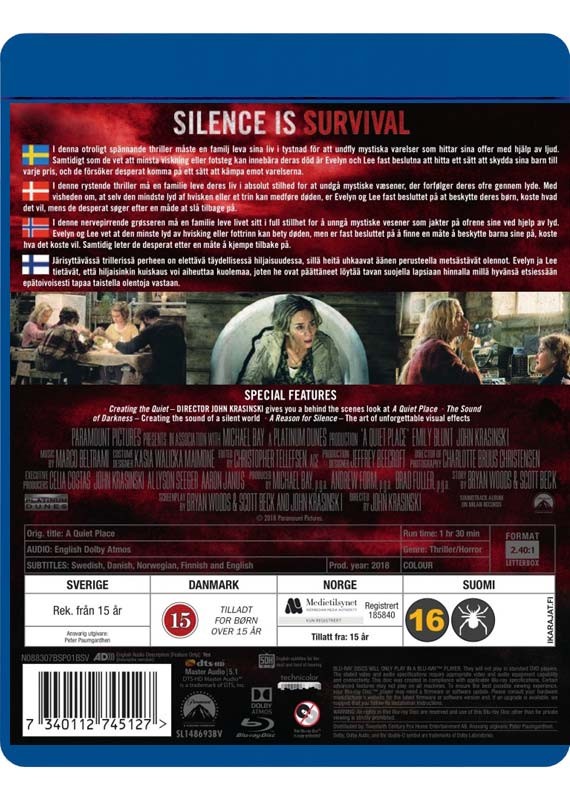 Quiet Place, A (Blu-Ray)