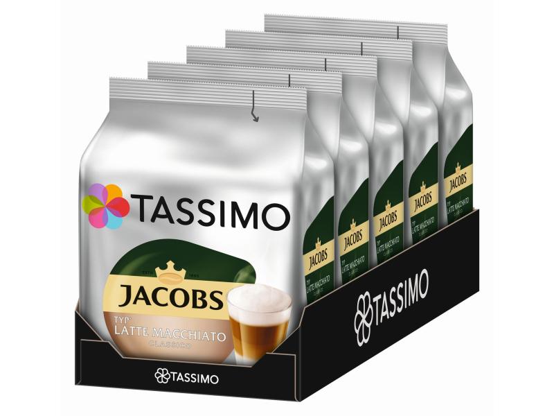 TASSIMO Kaffeekapseln T DISC Jacobs Latte Macchiato 40 Port Tassimo Latte Macchiato Pads