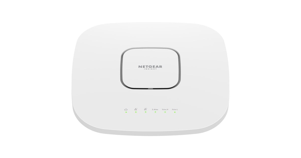 NetgearWAX630 Tri-Band PoE Multi-Gig WiFi 6 Acces Point access point  (Wit, Insight Managed | AX6000)
