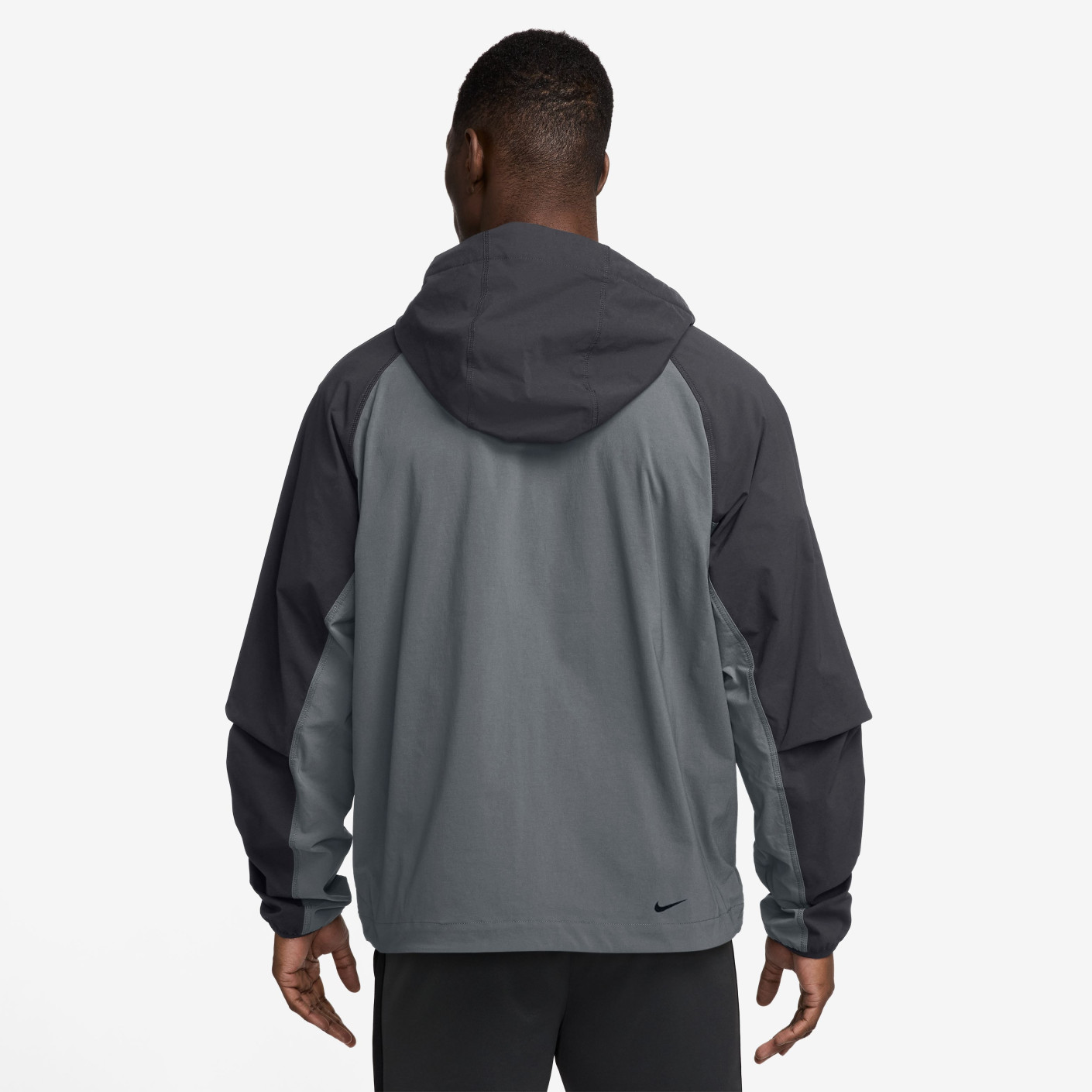 Nike Tech Sportswear Windrunner Jack Donkergrijs Grijs Zwart