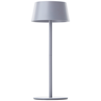 Brilliant USB oplaadbare tafellamp Picco 4W grijs