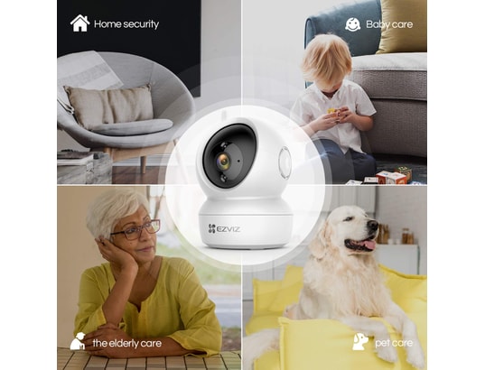 EZVIZ - Caméra de surveillance EZVIZ C6N - Caméra sans fil motorisée 1080p