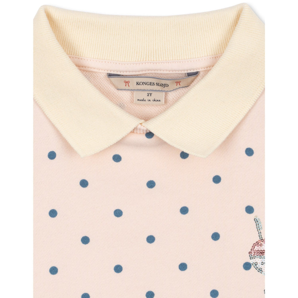 Køb Konges Sløjd Rosewater Dot Spotty Ls Polo Gots