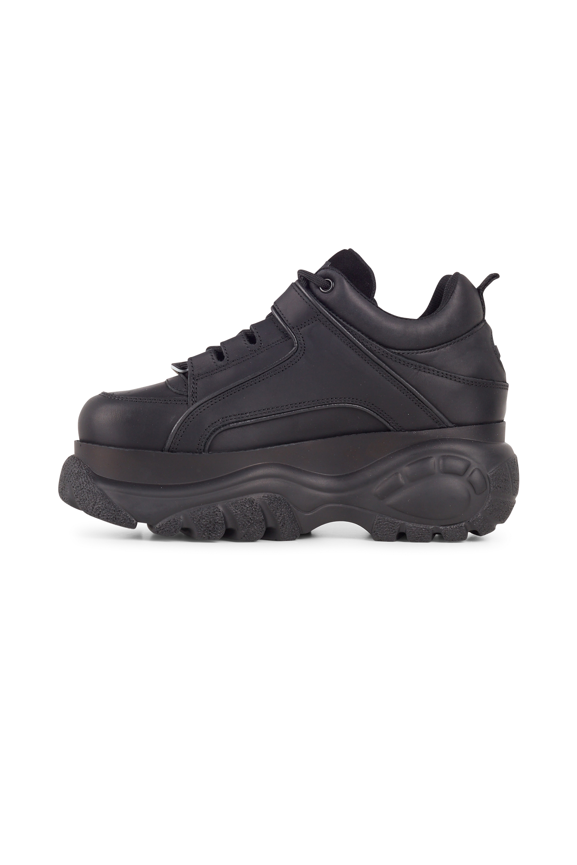 BUFFALO Baskets calf leather Noir