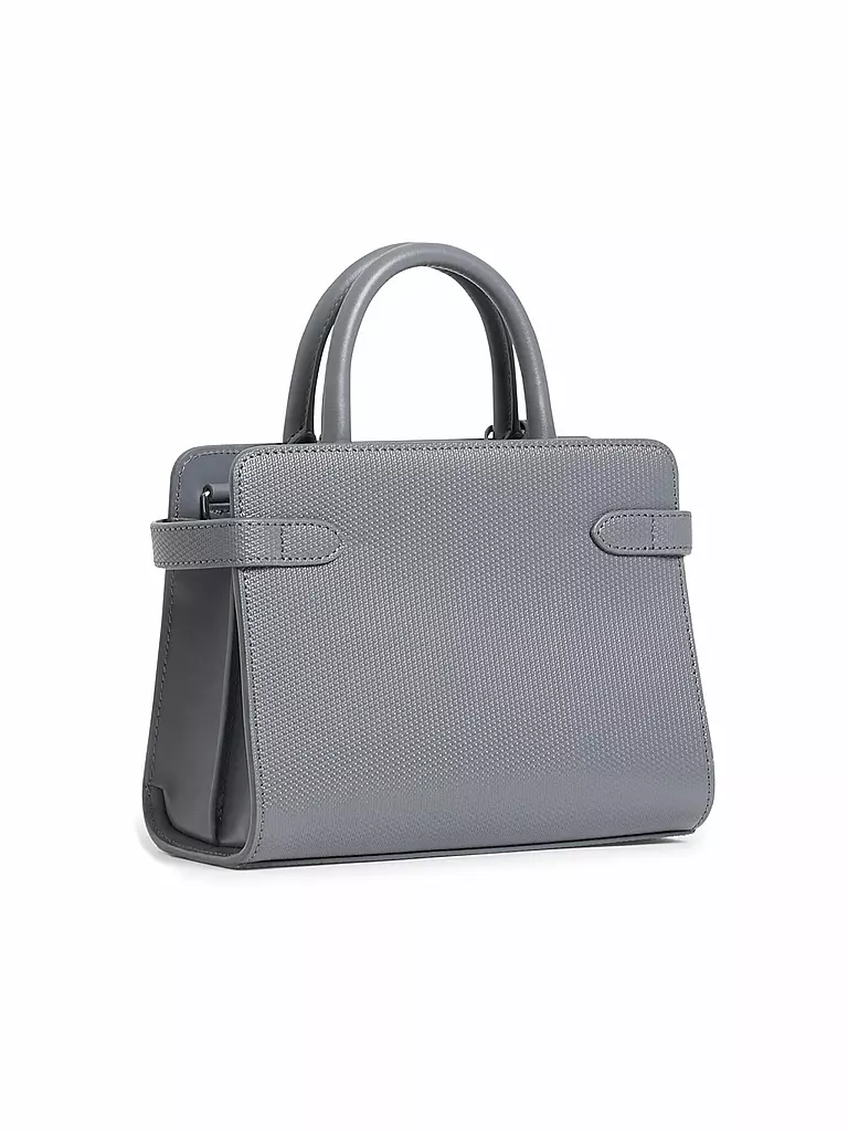 LE TANNEUR Ledertasche - Henkeltasche EMILIE Small grau