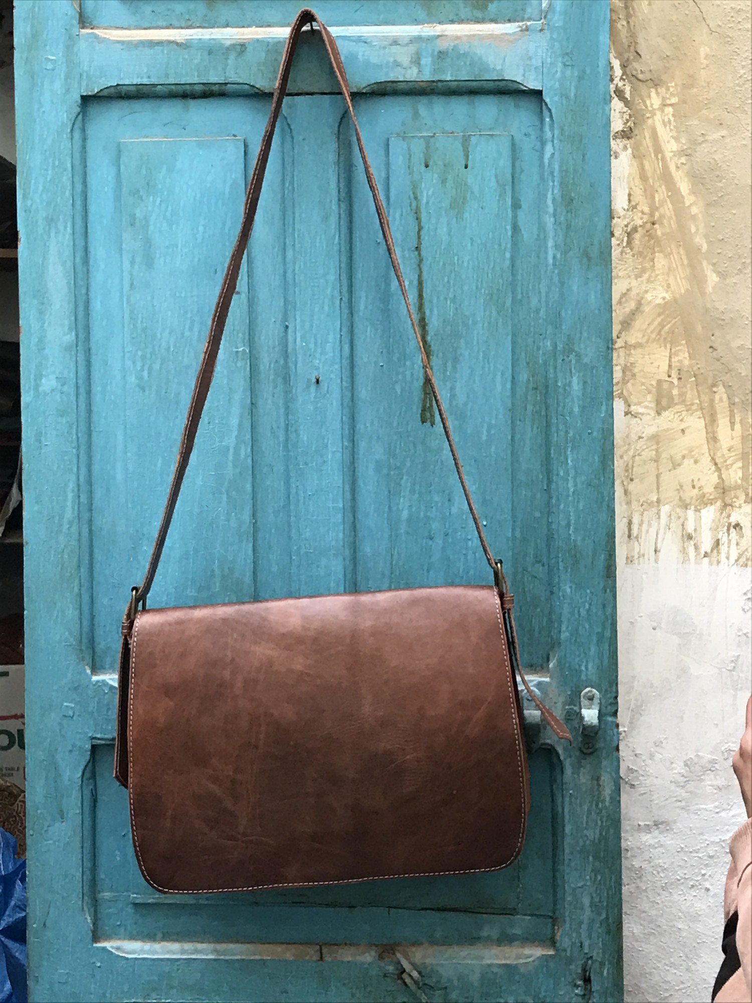 Messengertasche, braun, B 38 cm, H 29 cm günstig bestellen