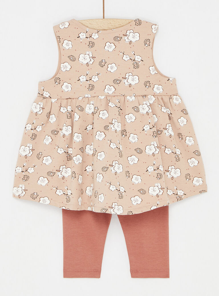 Ensemble bi colore pour fille