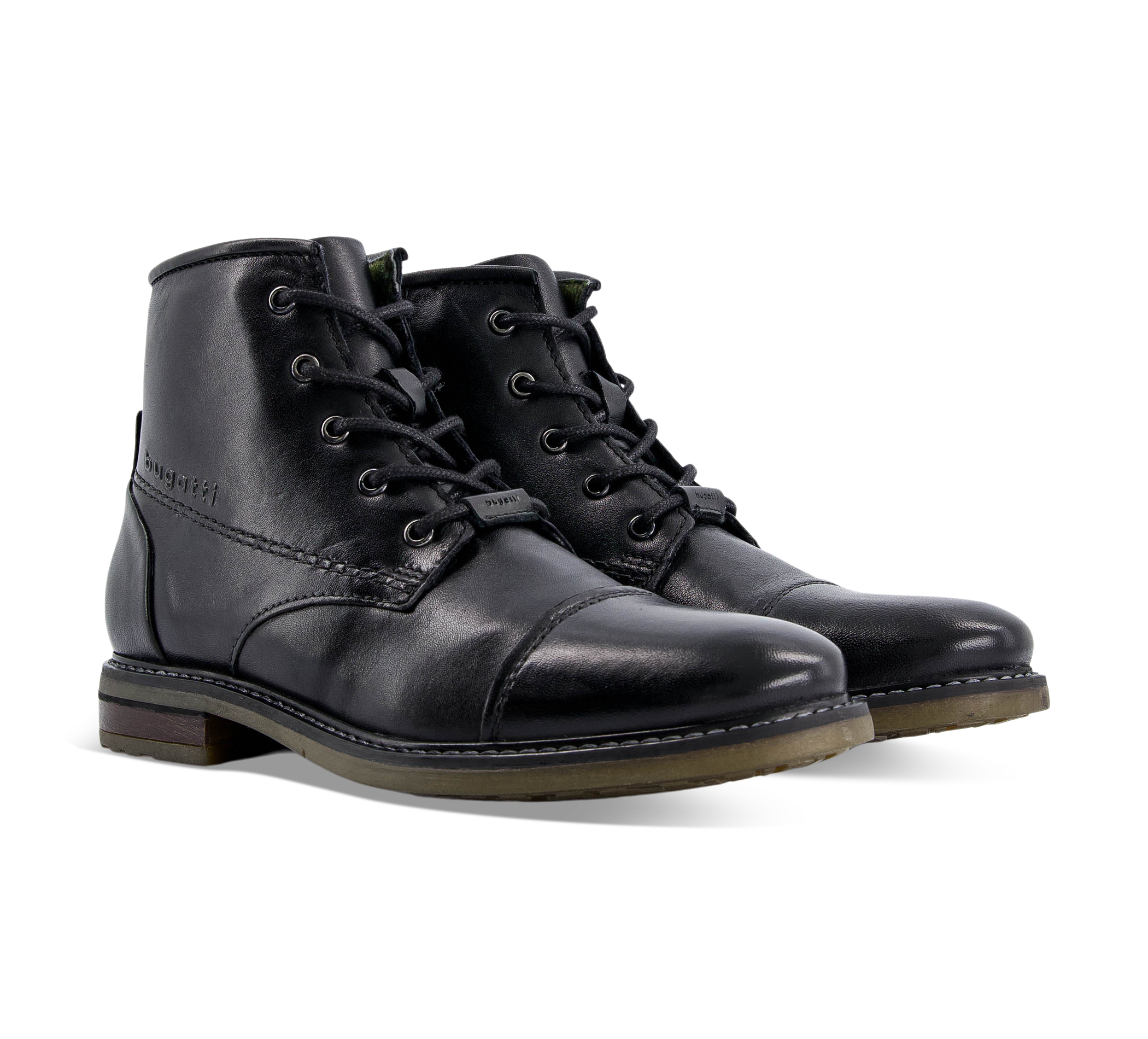 Bugatti Marcello - Schnürboots schwarz